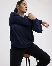 Long-Sleeve Crew-Neck Pullover