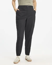 Poplin Jogger with Cargo Pockets