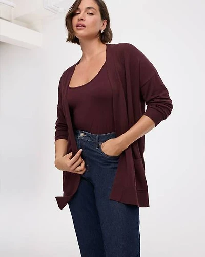 Cardigan ouvert