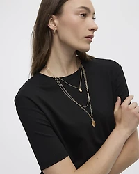 Crew-Neck Midi T-Shirt Dress