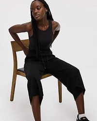 Cropped Wide-Leg Pants