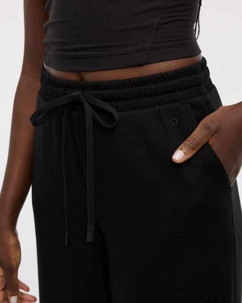 Cropped Wide-Leg Pants
