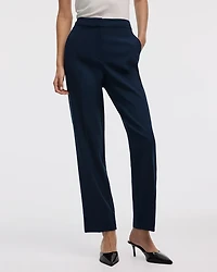 Straight-Leg High-Rise Pant