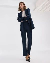 Straight-Leg High-Rise Pant