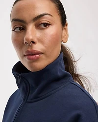 Pull à demi-zip