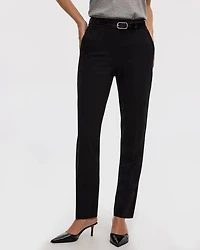 Straight-Leg High-Rise Pants