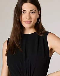 Sleeveless Bodycon Maxi Dress with Cut-Out Details