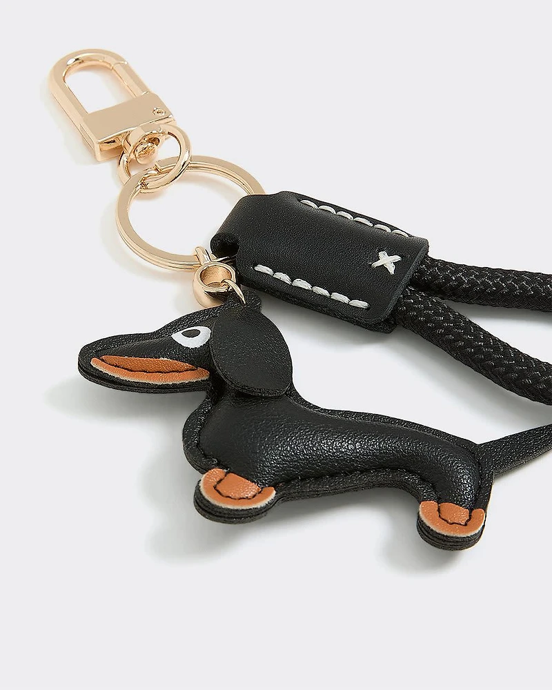 Dog Keychain Charm