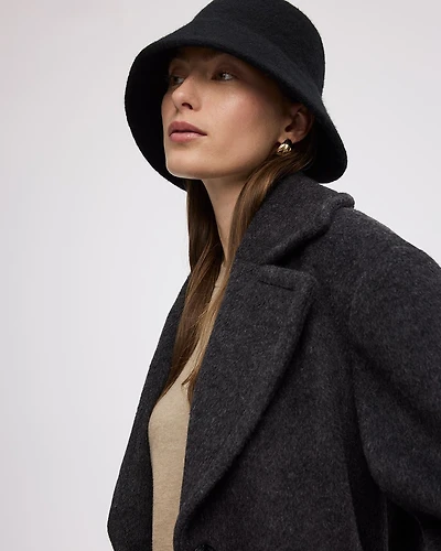 Wool-Blend Bucket Hat