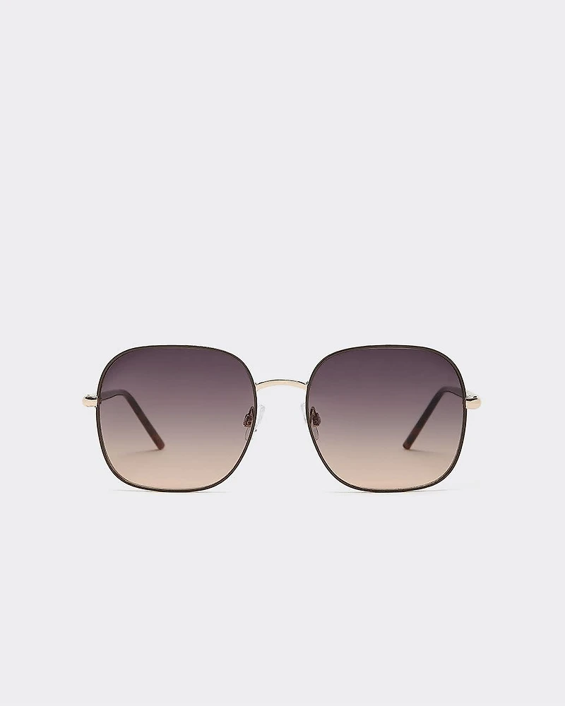 Tortoise Sunglasses with Square Frame
