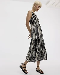 Sleeveless Tiered Shift Dress