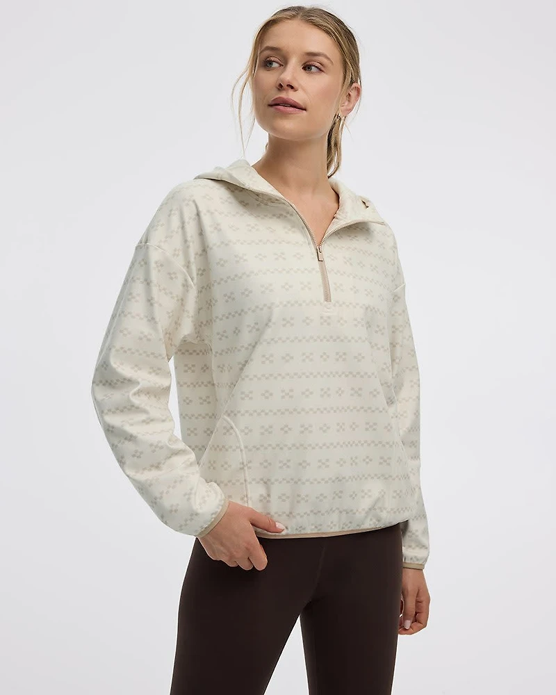 Hooded Polar Fleece Pullover