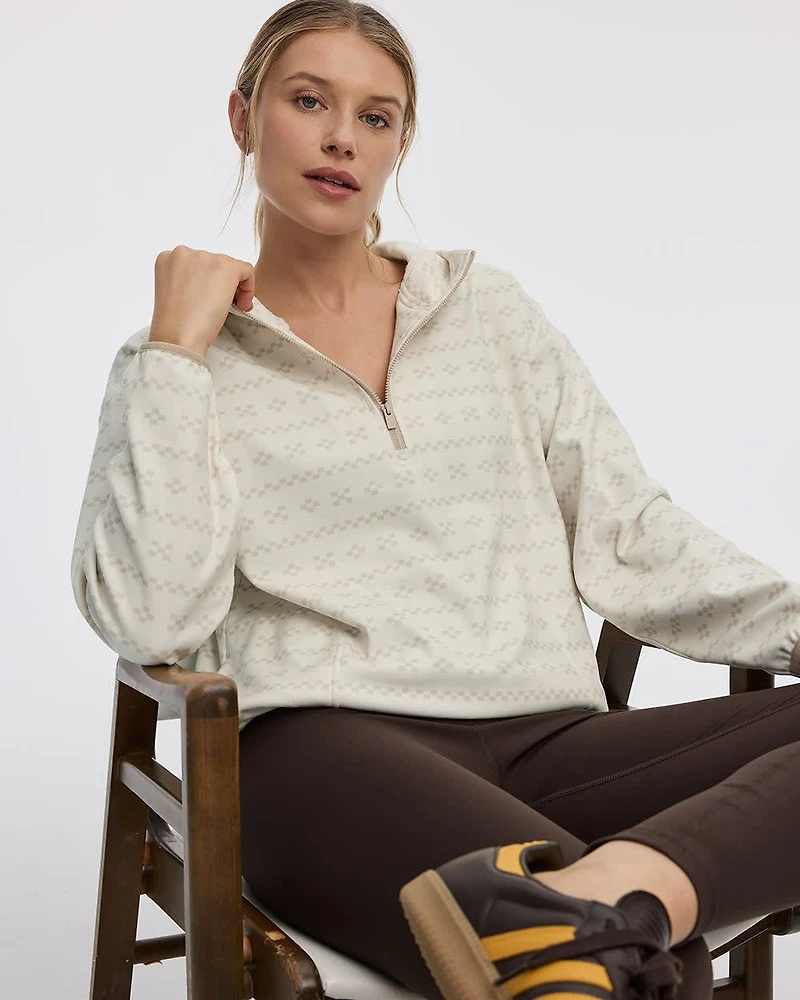 Hooded Polar Fleece Pullover