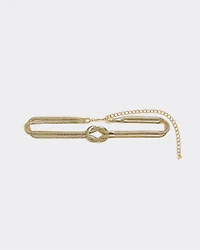 Ceinture en chaîne avec noeud