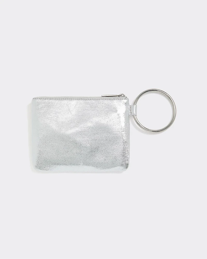 Faux Leather Card Holder