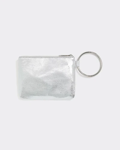 Faux Leather Card Holder