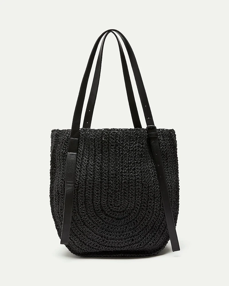 Sac fourre-tout en paille