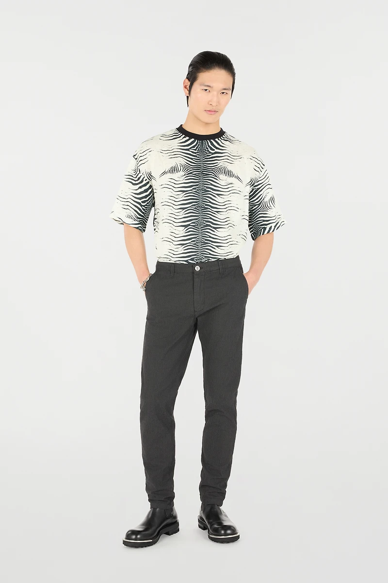 Stretch Cotton Pants
