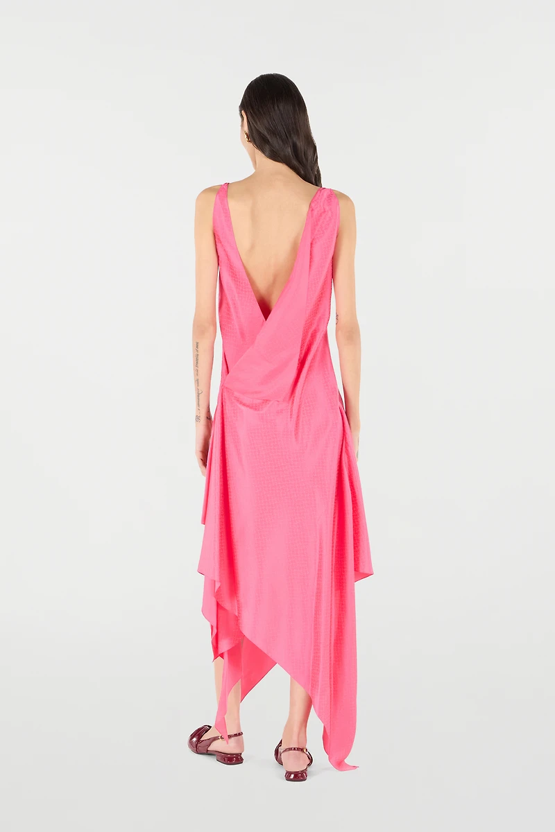 Dress With Asymmetric Skirt