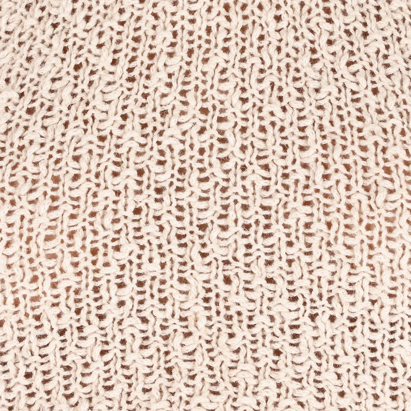 Ivory Textured Knit Top