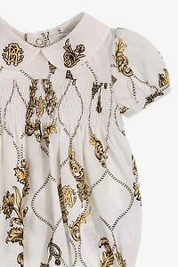Print romper set