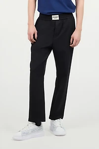 Sports Pants With Logo Label