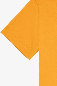 Cotton Polo-Shirt With Patch