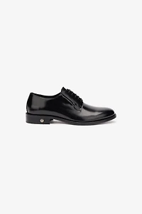 Laced Loafers with Glossy Finish