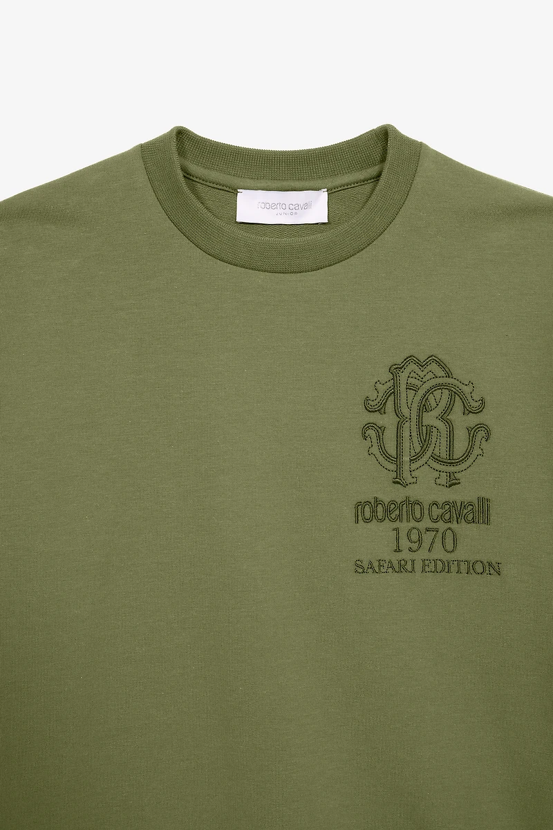 Safari Edition Sweatshirt With RC Monogram