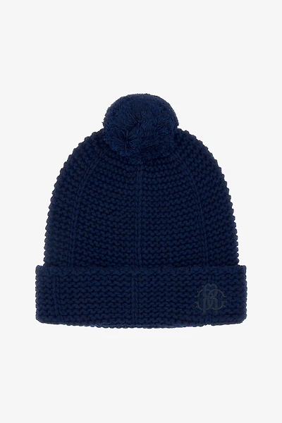 Dark Blue Cashmere Blend Hat