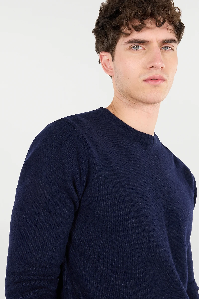Wool Crew-Neck Sweater