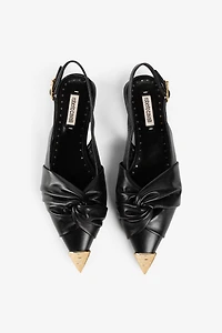 Le Pettegole slingback with decoration