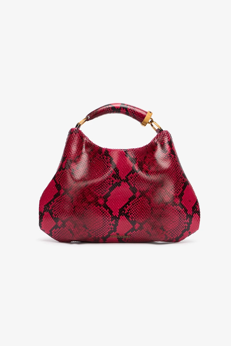Python-Print Hobo Bag