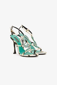 Ray Of Sea Print Shoes Sandal
