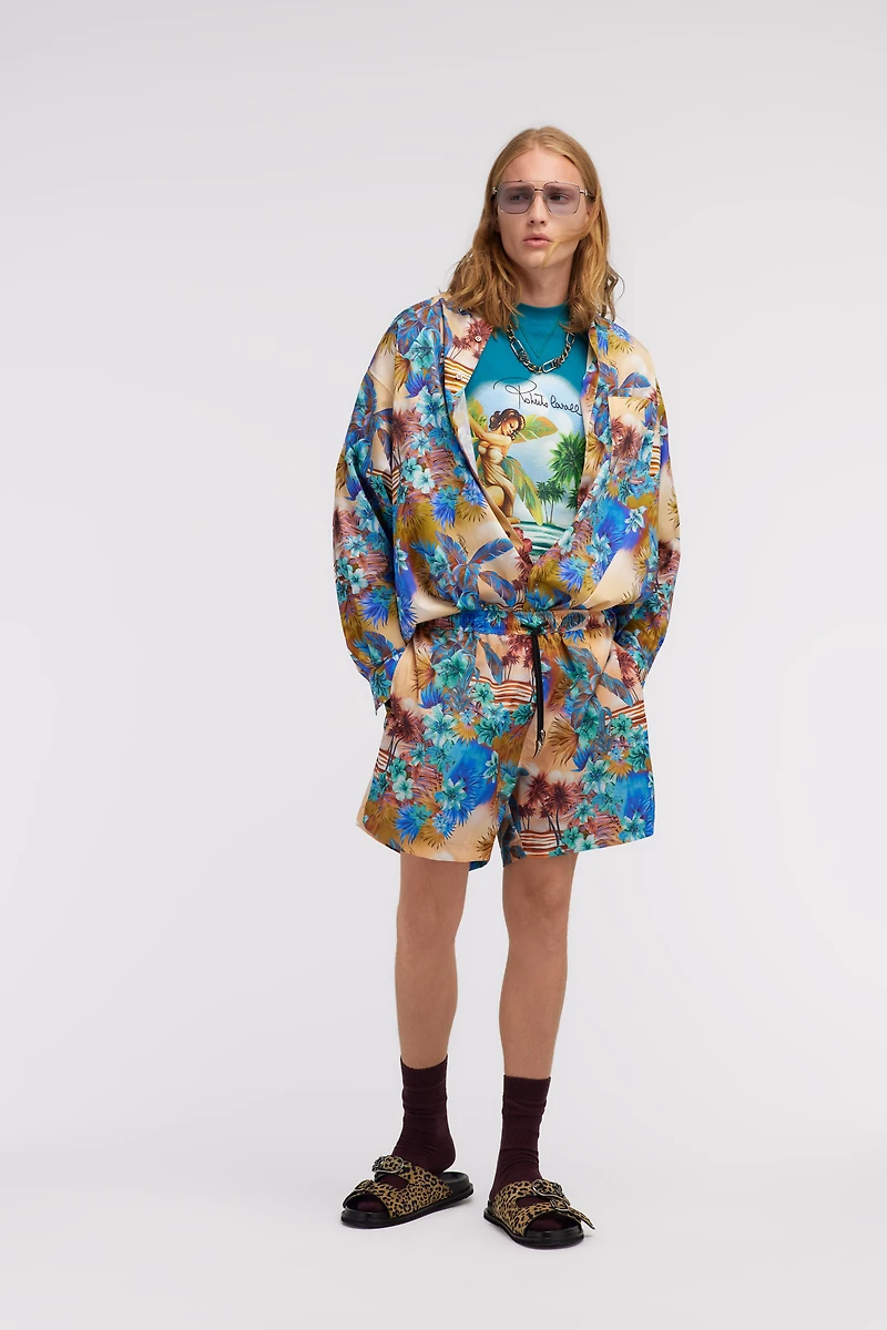 Hawaii Print Shirt