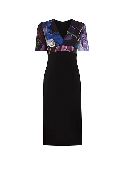 Floral-Print Dress