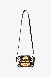 Camera Bag With Ray Of Gold Print