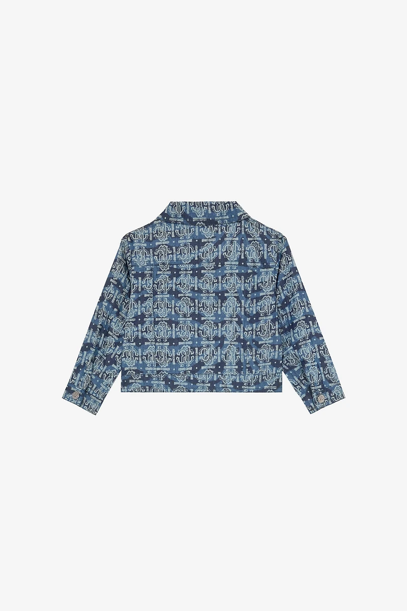 RC Monogram Jacket With Lettering
