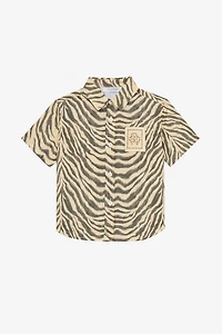 Tiger Skin-Print Shirt