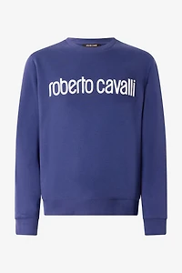 Blue Sweatshirt with Logo