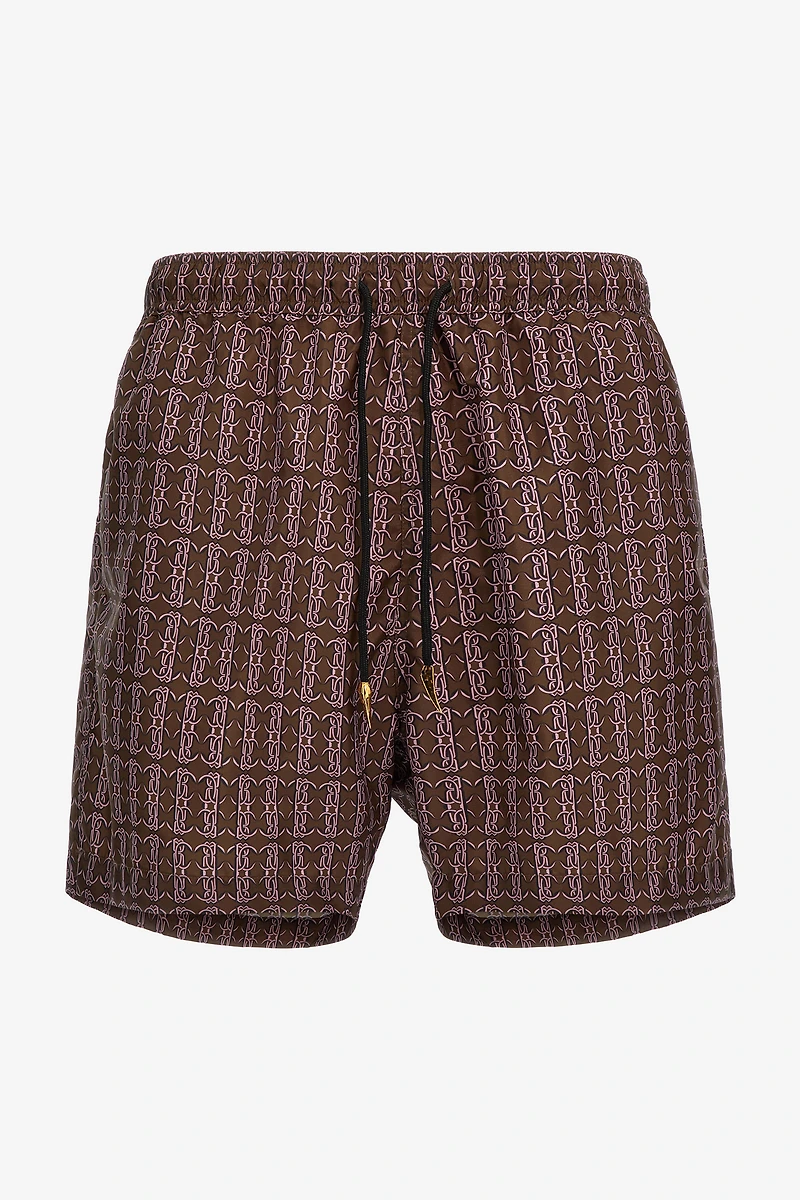 Swim shorts with RC print