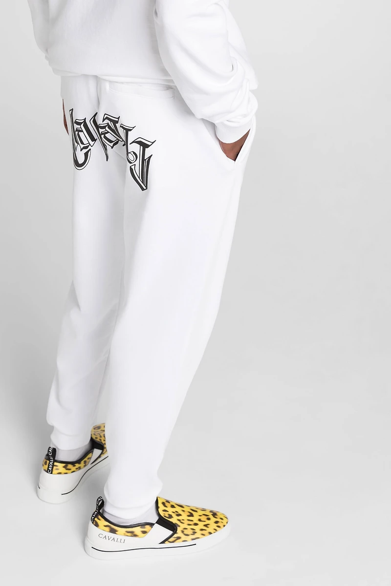 Logo-Print Cotton Sweatpants