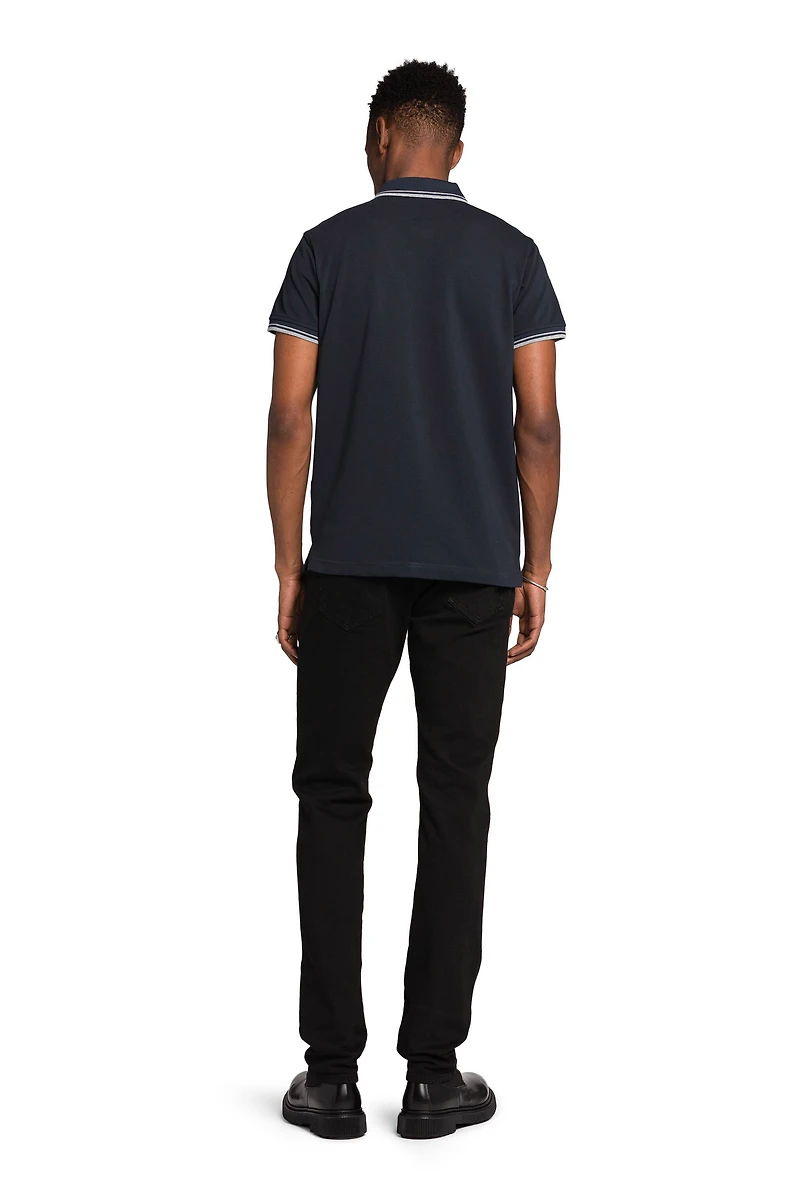 Navy Blue Monogram RC Polo