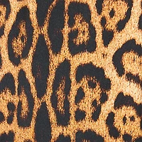 Halterneck Top With Jaguar Skin Print