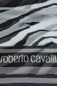 Roberto Cavalli Stole with Zebra print