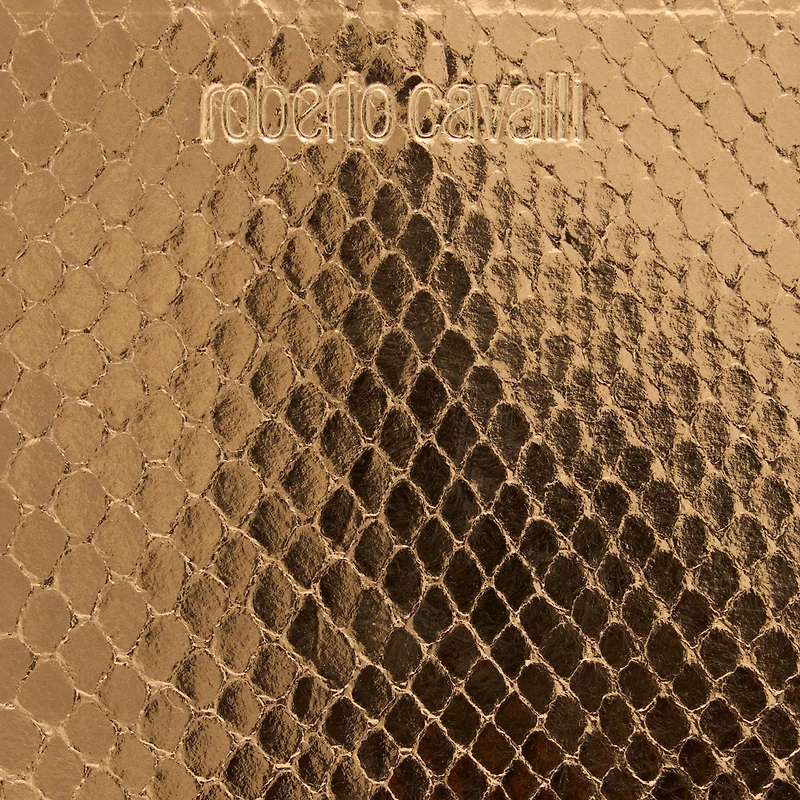 Snake Print Zip-Around Wallet