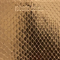 Snake Print Zip-Around Wallet