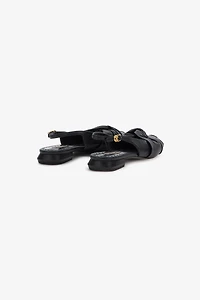 Le Pettegole slingback with decoration