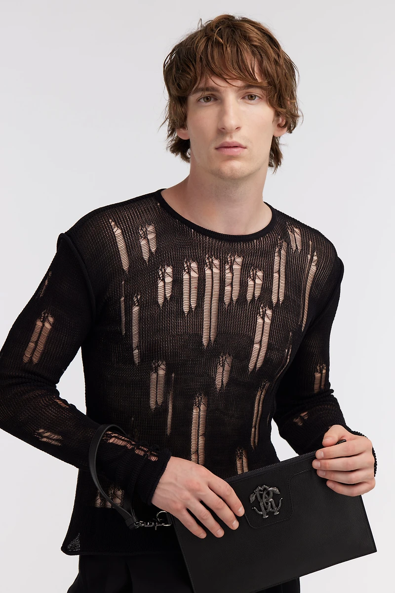 Knitwear with long sleeve