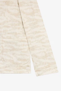 Tiger Skin-Print Jacket